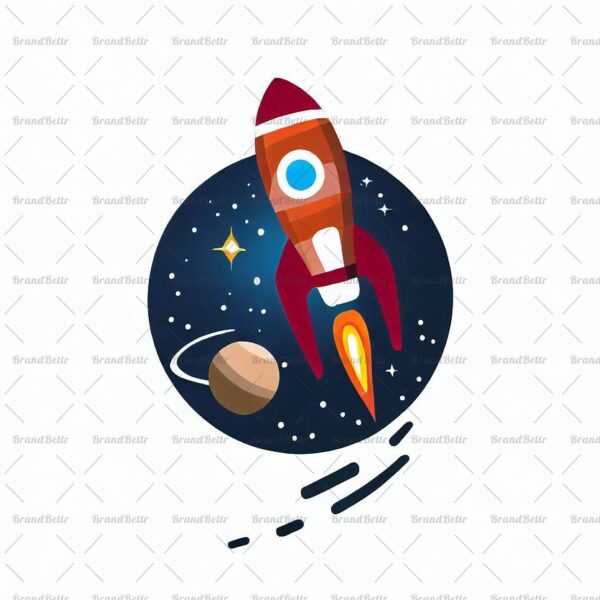 Rakete und Planeten